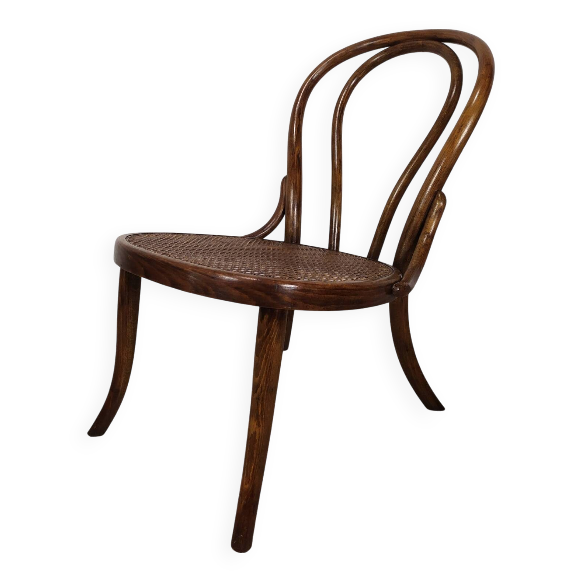 Fishel cane armchair