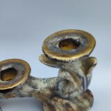 Pair of U Keramik candlesticks
