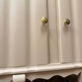 Beautiful pastel pink art deco bedside table