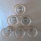 Lot of 6 vintage granite lenses, 50s
