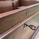 18th century walnut wedding chest