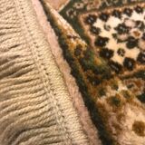 Vintage Turkish Carpet with Medallion Design 134 X 66 cm