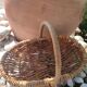 Country-style wicker basket