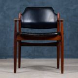 Mid-Century Armchair in Rosewood by Arne Vodder, Denmark, 1960s