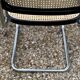 Marcel Breuer black chair B32 Cesca made in Italy