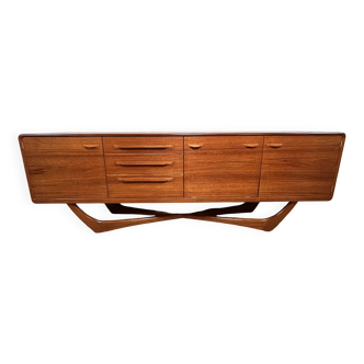 Mid Century Retro Vintage Sideboards by Beithcraft 60's scandinavian design  Val Rossi