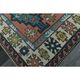 1970s Vintage Turkish Oushak Handmade Wool Cotton Orange  Area Rug 136x192