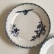 Plates Sarreguemines Hummingbird Earth 19th end railway