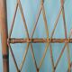 Rattan and bamboo screen