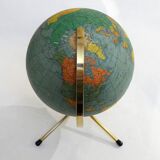 Tripod terrestrial globe 1960'
