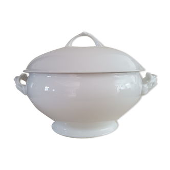 Limoges porcelain soup tureen