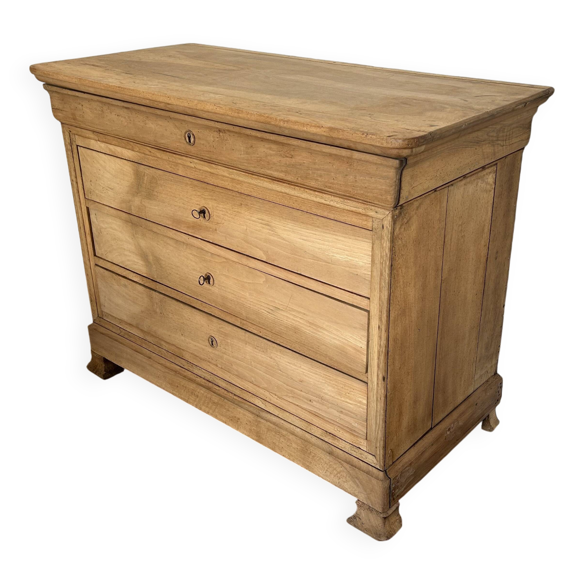 Louis Philipe chest of drawers with 4 airbrushed drawers