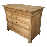 Commode louis Philipe 4 tiroirs aérogommé