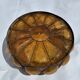 Vintage Seguso Murano Amber Crackle Glass Shade 1950s-60s