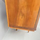Bureau en noyer du milieu du siècle, années 1970, Tchécoslovaquie