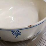 Antique Gien earthenware salad bowl