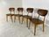 Set of 4 Scandinavian teak lounge chairs by Cees Braakman for Pastoe 1950s