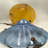 Art Deco glass suspensions