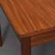 Table à manger extensible vintage en teck, années 1960