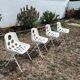 Chaises de jardin 70's