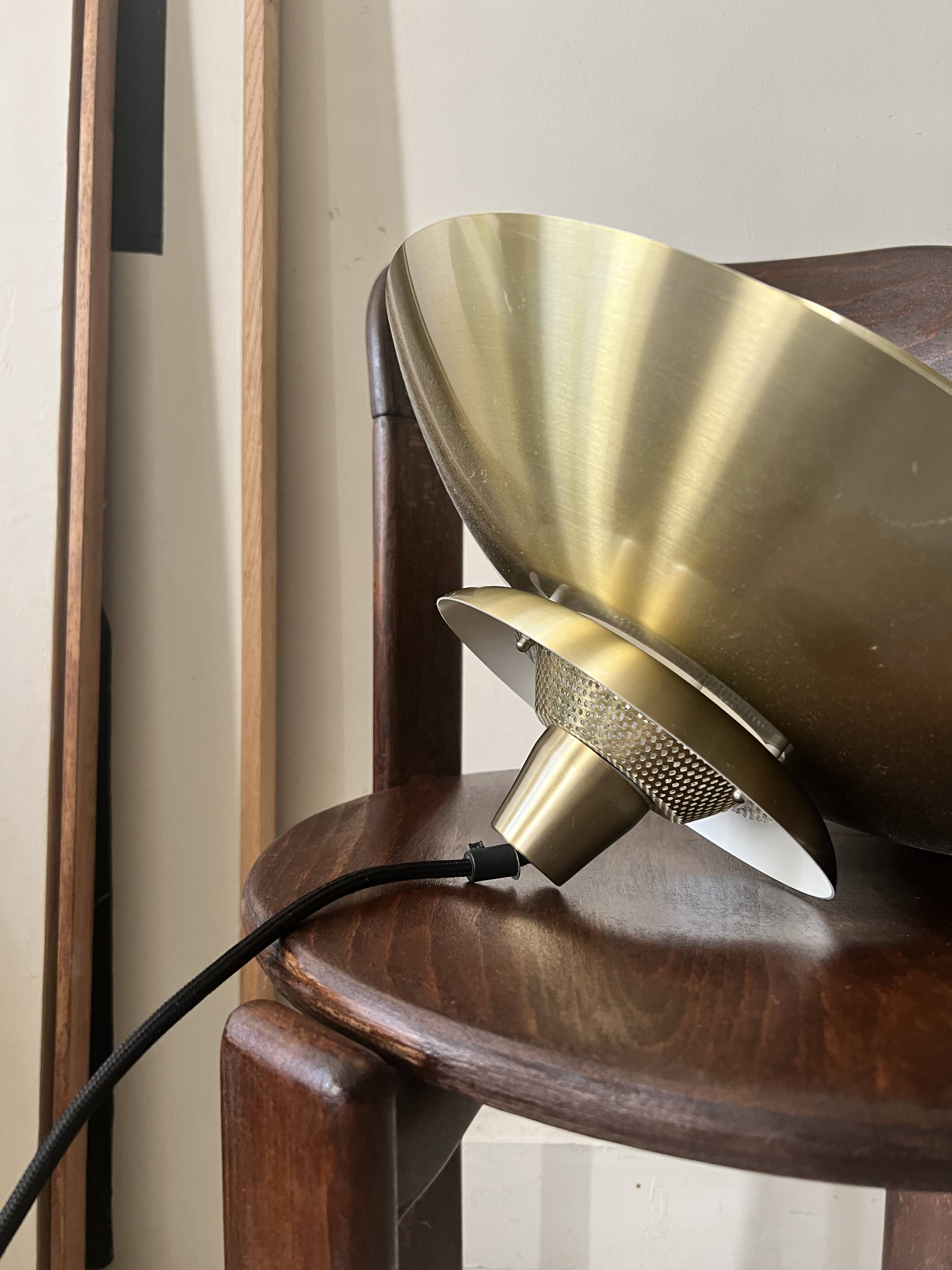 Vintage suspension by Bent Nordsted for Lyskaer, Denmark, 1960s.