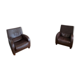 Pair of Ligne Roset Club Armchairs