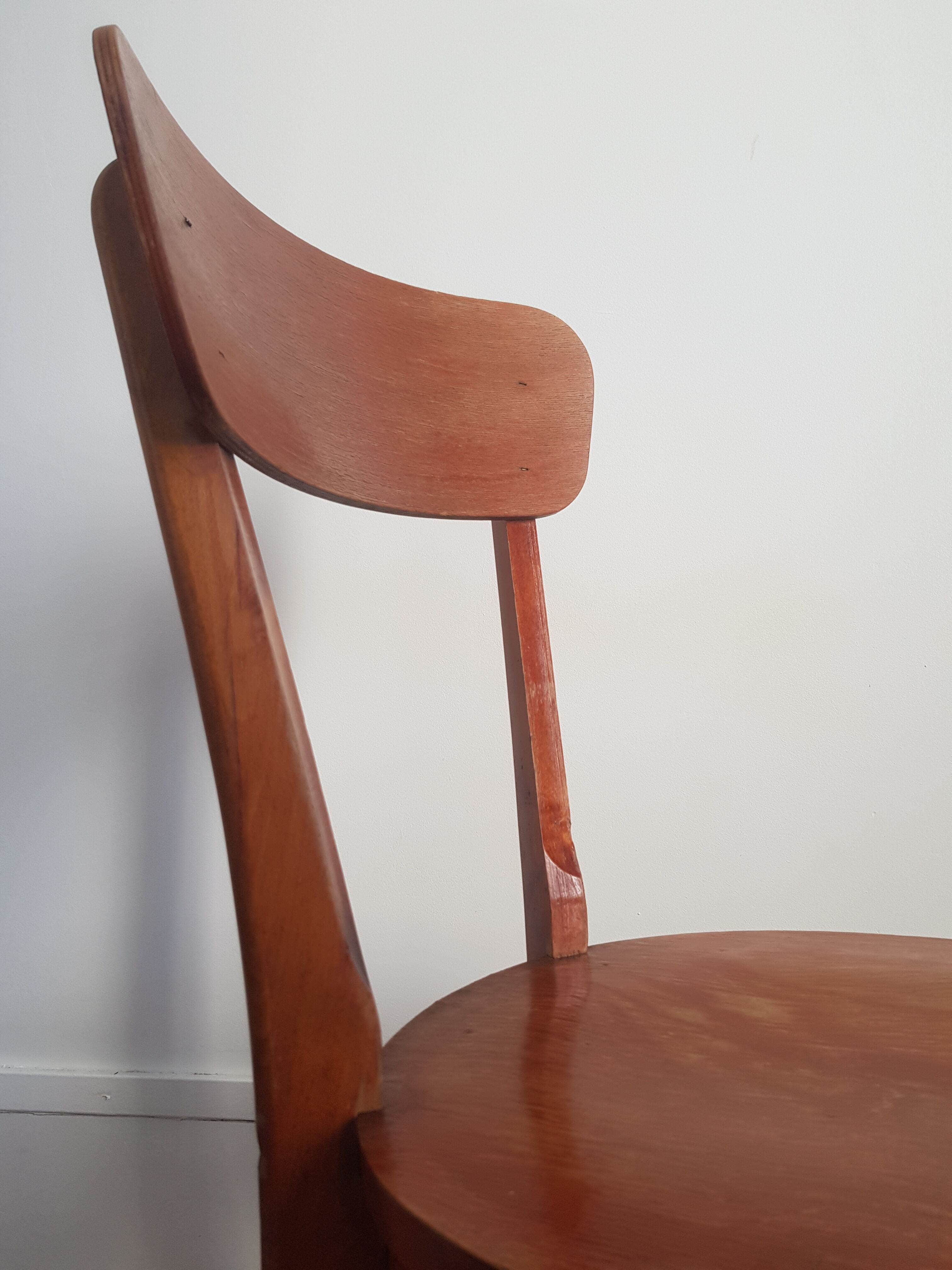 Wooden chair years 50