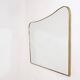Very large Italian mirror from the 1950s, 118x78 cm.