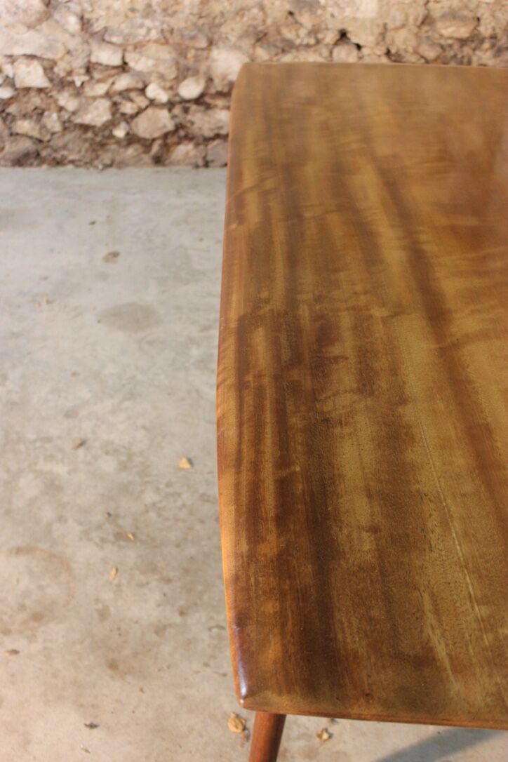 Vintage Scandinavian-style teak dining table by Dalescraft, 1960s