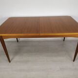 Scandinavian extendable table teak