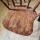 Set of 4 Western Bistro Chairs in Solid Wood