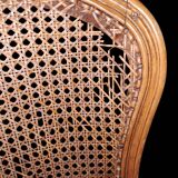 Vintage French wooden chairs