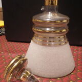 Granite water decanter gilded border