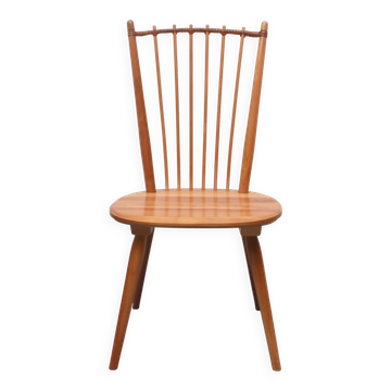 1950s chair in cherrywood, Albert Haberer