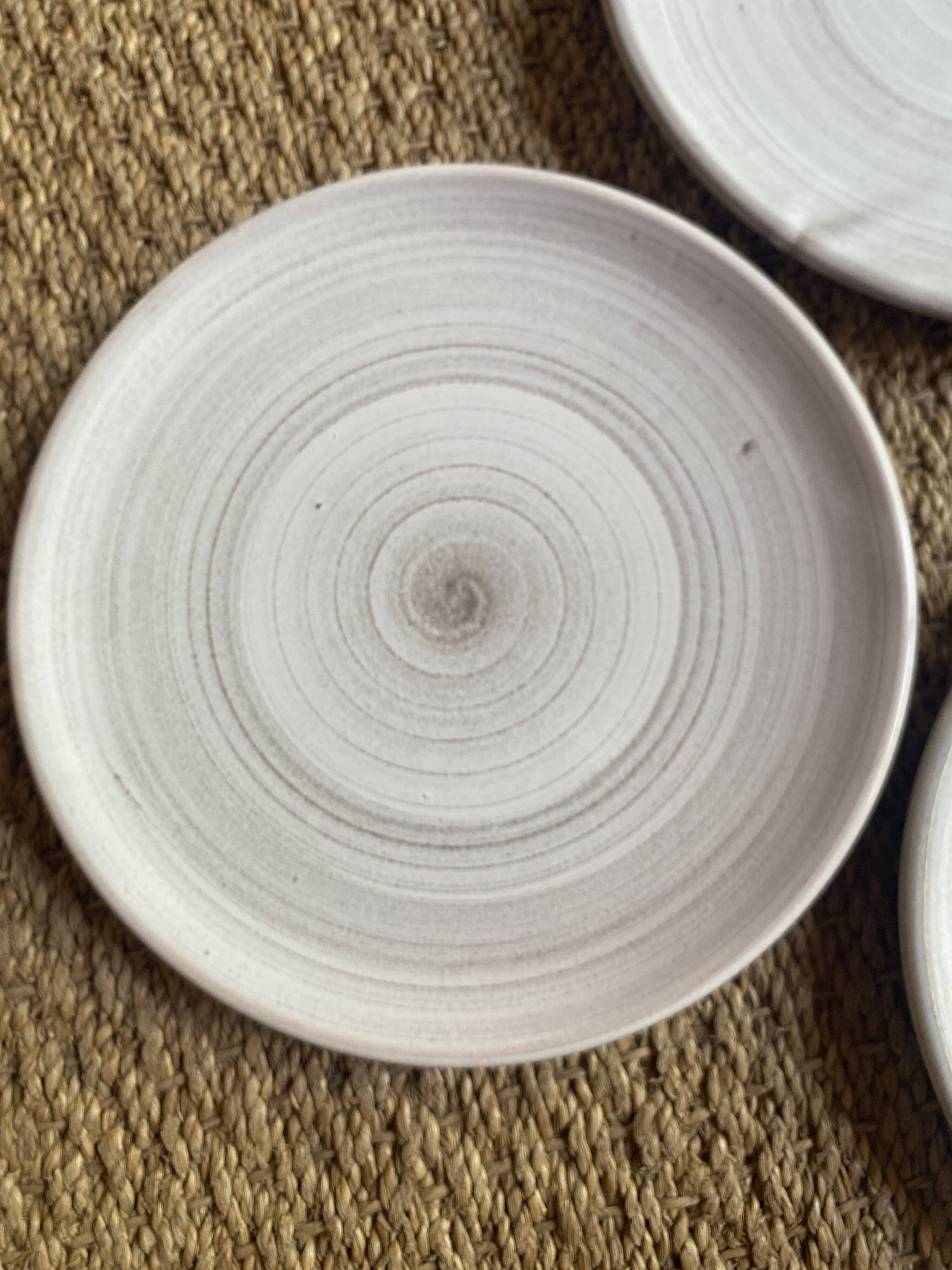 6 Danish ceramic plates