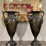 Pair of antique vases from the 19th century