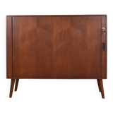 Mid-Century Danish Teak Tambour Doors Sideboard, 1960s