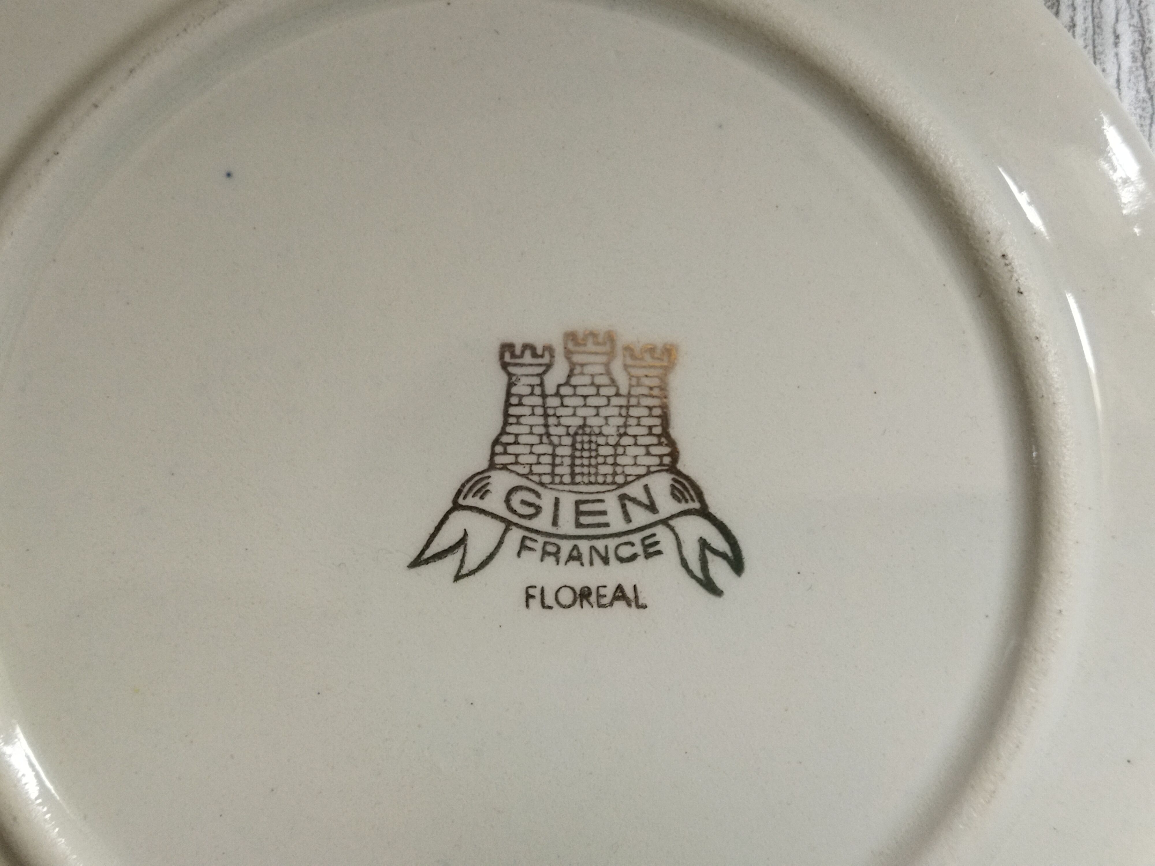 Gien "Floreal" bottle coaster