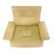Vintage De Sede DS-35 armchair in cream aniline leather - 1970s Swiss design