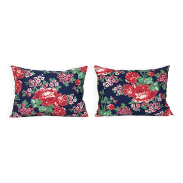 Set of 2 vintage Turkish cushion covers 41x56 cm