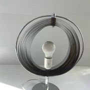 Moon Kare Designer Lamp 80’s Chrome Vintage Inspiration Vernon Panton