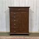 Indian teak chest of drawers from the 1970s
