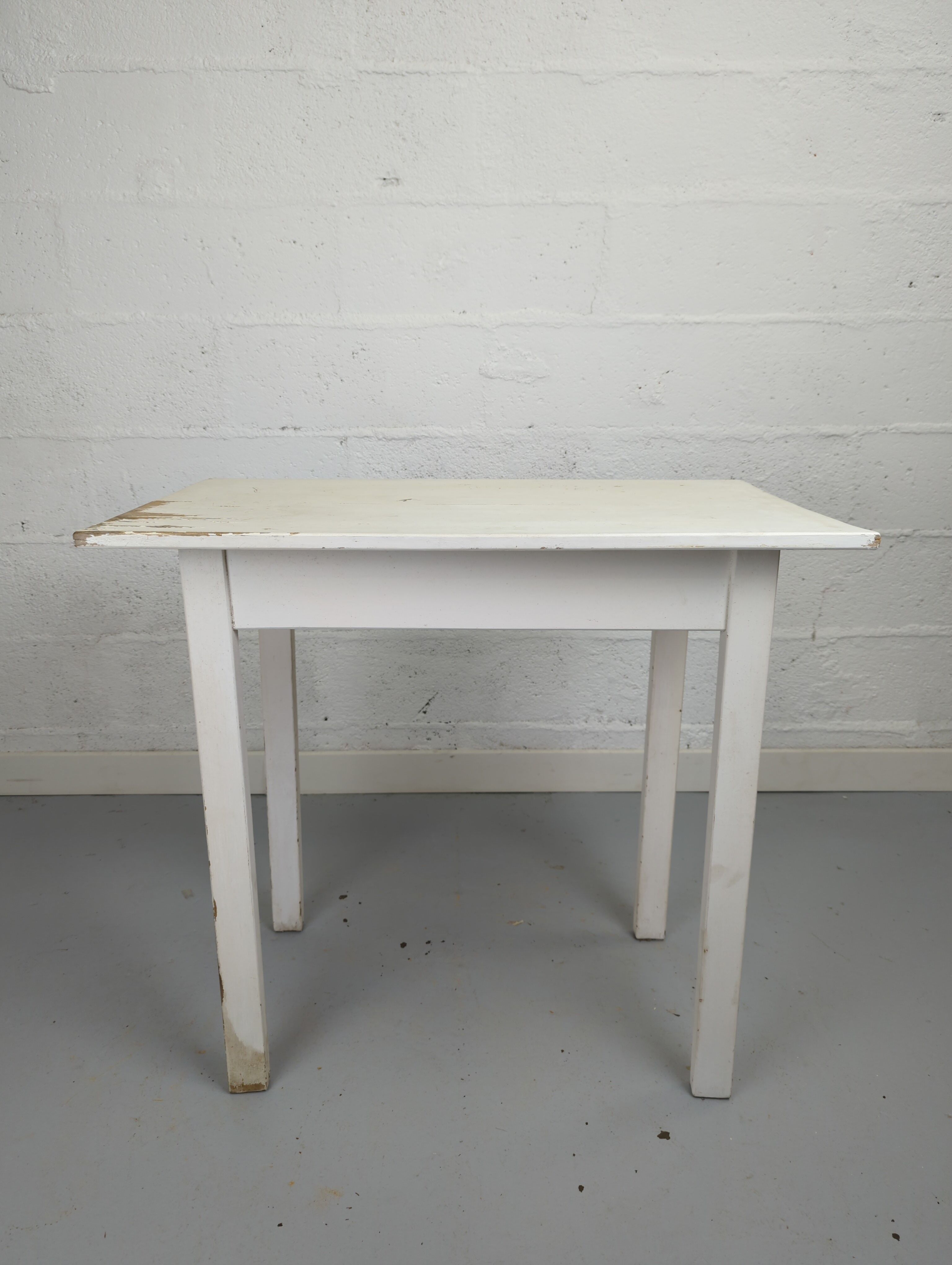 White old farmhouse table
