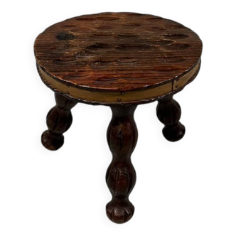 Spanish brutalist plant table side table 1960–70’s