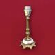 Antique lamp base in gilded brass and onyx – H26 cm – 1960s