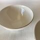 Pair of small faceted bowls with cow illustrations from the 40s and 50s
