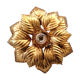 Vintage flower sconce
