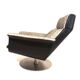 Fauteuil lounge Kaufeld Siesta 62 avec pouf par Jacques Brule