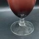 Violin opalin glass vase