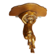 Shelf , Wall console gilded cherub
